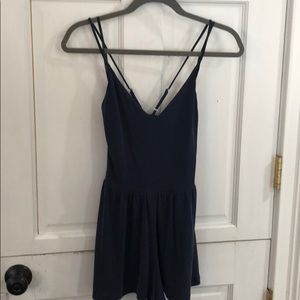 forever 21 Navy Romper